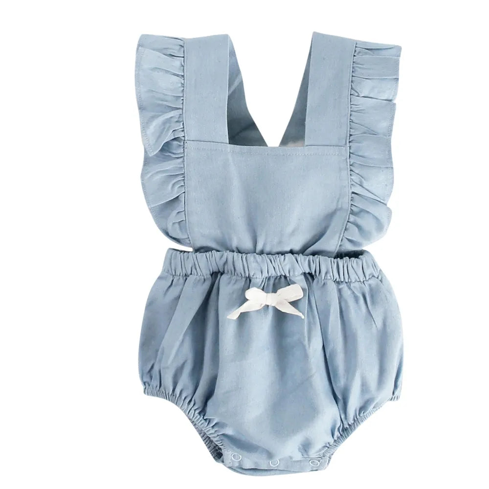 Cute Cotton Princess Baby Girl Bodysuits