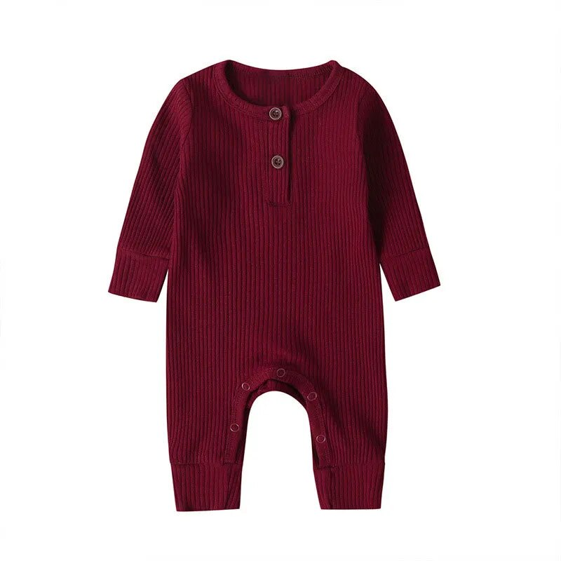 Long Sleeve Baby Jumpsuit Romper