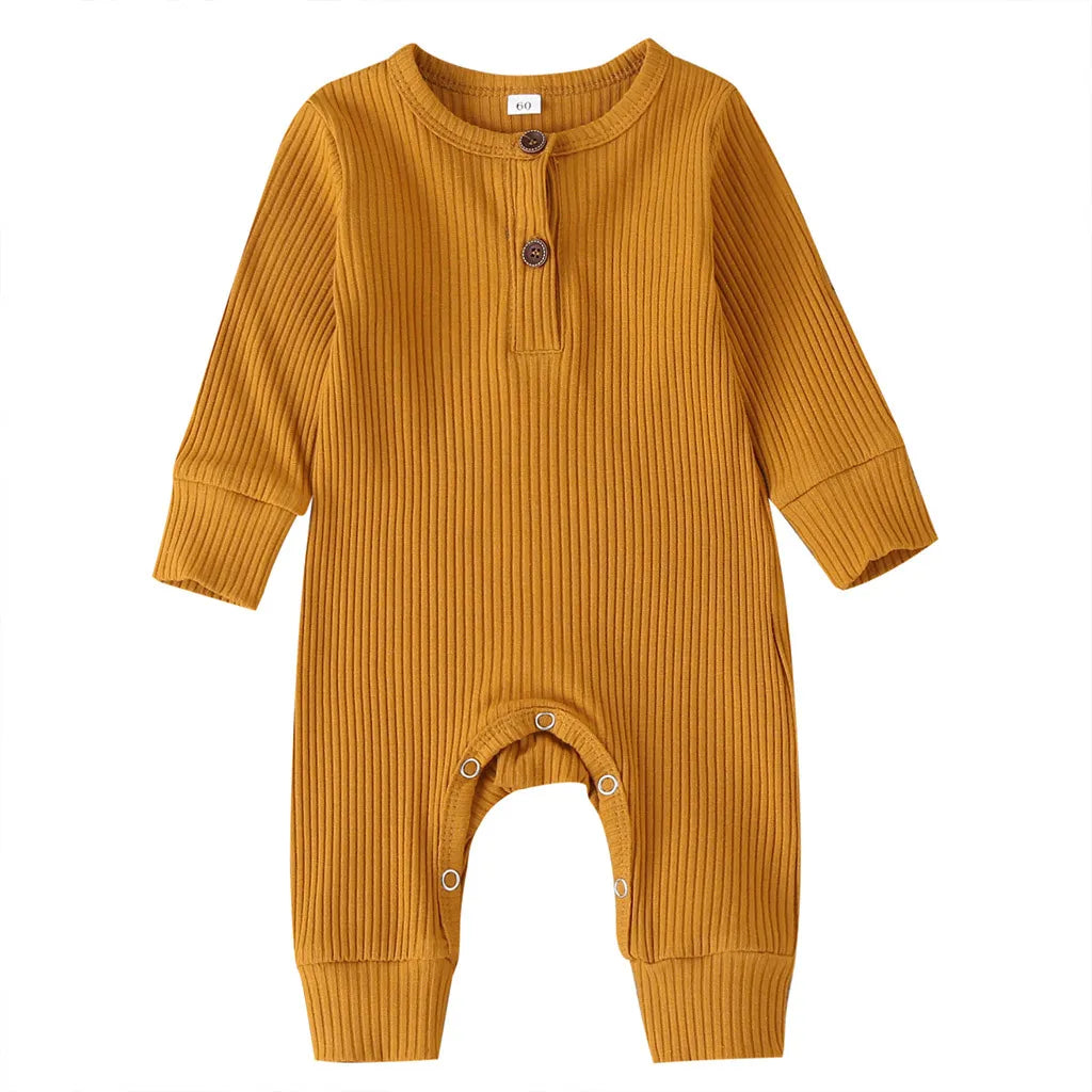 Long Sleeve Baby Jumpsuit Romper